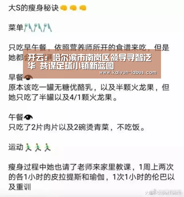 开云:哈尔滨市南岗区领导寻智泛华 共谋足球小镇新蓝图(图1) 开云